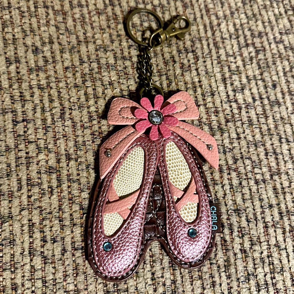 Chala Ballet Slippers Coin Purse Key Chain